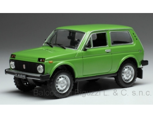 IXO MODEL CLC338N LADA NIVA 1978 GREEN 1:43 Modellino