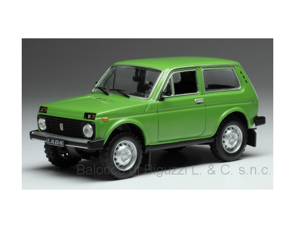 IXO MODEL CLC338N LADA NIVA 1978 GREEN 1:43 Modellino