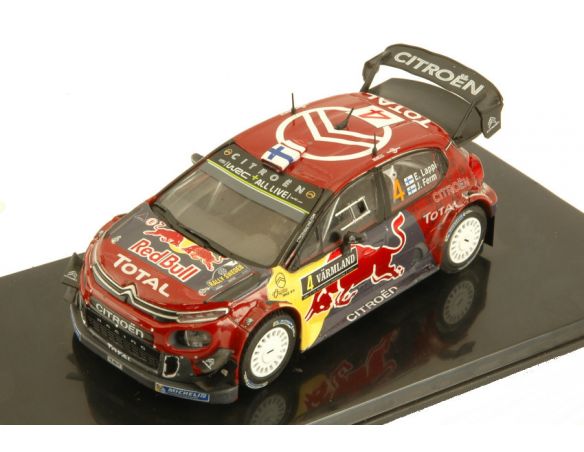 IXO MODEL RAM712 CITROEN C 3 WRC N.4 WRC RALLY CHILE 2019 OGIER-INGRASSIA 1:43 Modellino