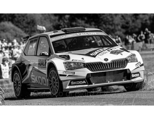 IXO MODEL RAM730 SKODA FABIA R5 EVO N.21 WRC2 RALLY GERM.2019  ROVANPERA-HALTTUNEN 1:43 Modellino
