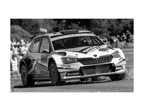 IXO MODEL RAM730 SKODA FABIA R5 EVO N.21 WRC2 RALLY GERM.2019  ROVANPERA-HALTTUNEN 1:43 Modellino