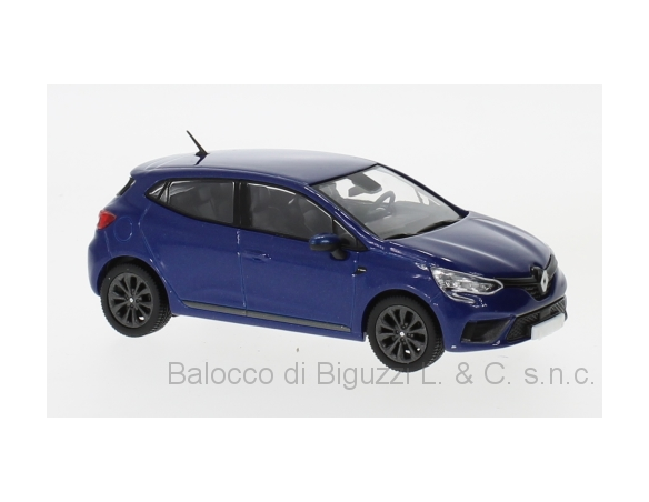 PREMIUMX PRXD595 RENAULT CLIO RS LINE 2019 BLUE 1:43 Modellino