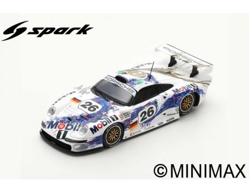 SPARK MODEL S5603 PORSCHE 911 GT1 N.26 3rd LM 1996 DALMAS-WENDLINGER-GOODYEAR 1:43 Modellino