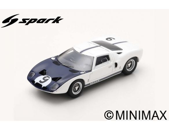 SPARK MODEL S7953 FORD GT N.9 TEST APRIL LM 1964 JO SCHLESSER 1:43 Modellino