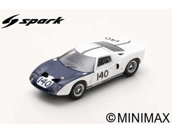 SPARK MODEL S7954 FORD GT N.140 1000 KM OF NURBURGRING 1964 P.HILL-B.MC LAREN 1:43 Modellino