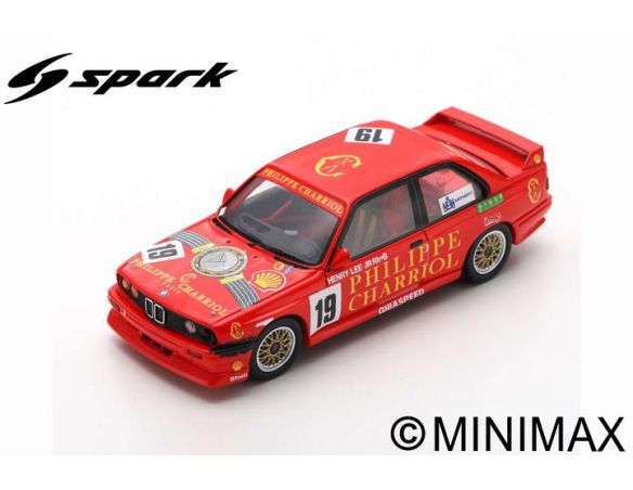 SPARK MODEL SA189 BMW M3 N.19 MACAU GUJA RACE 1991 HENRY LEE JR.1:43 Modellino