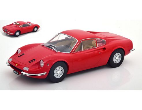 MODELCARGROUP MCG18166 FERRARI DINO 246 GT 1969 RED 1:18 Modellino