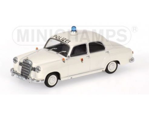 Minichamps PM430033191 MERCEDES 180 POLIZEI 1:43 Modellino