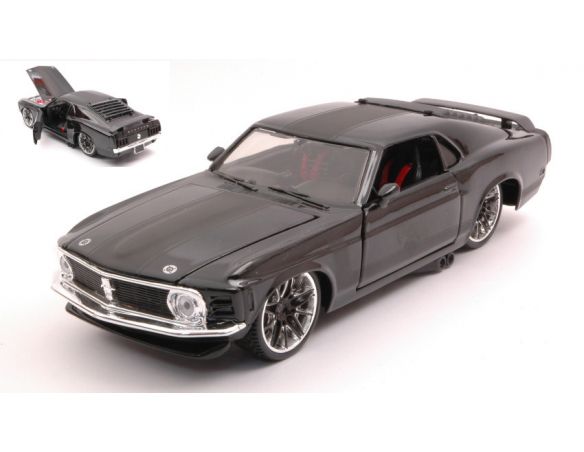 MAISTO MI32535 FORD MUSTANG BOSS 302 1970 BLACK 1:24 Modellino