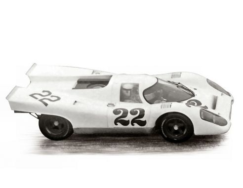 NOREV NV127504 PORSCHE 917K N.22 LM 1970 ATTWOOD-ELFORD 1:12 Modellino