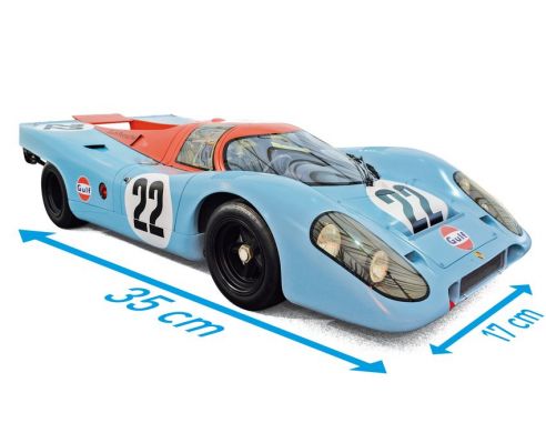 NOREV NV127505 PORSCHE 917K N.22 ACCIDENT LM 1970 ATTWOOD-HOBBS 1:12 Modellino