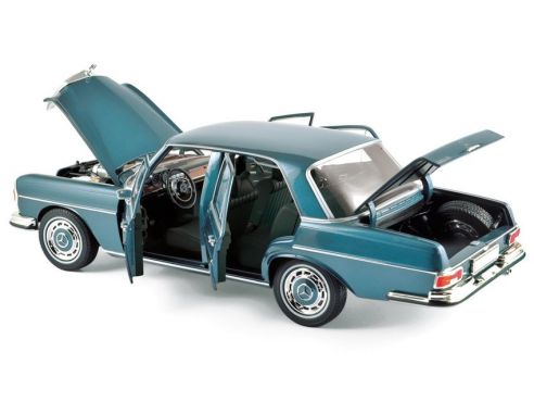 NOREV NV183760 MERCEDES 280 SE 1968 LIGHT BLUE METALLIC 1:18 Modellino