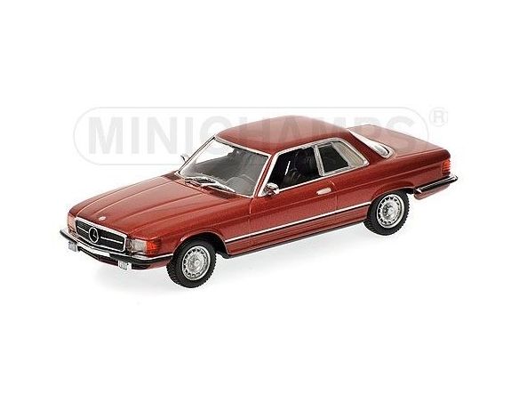 Minichamps PM430033427 MERCEDES 450 SLC 1974 RED MET.1:43 Modellino