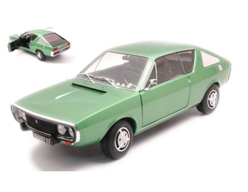 SOLIDO SL1803701 RENAULT R17 MK1 1976 GREEN MET.1:18 Modellino