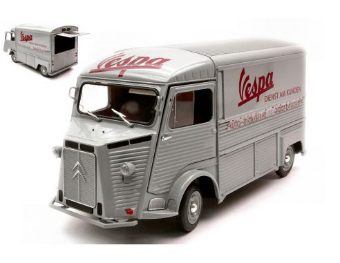 SOLIDO SL1804811 CITROEN TYPE HY 1969 GREY VESPA 1:18 Modellino