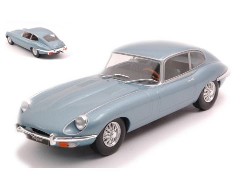WHITEBOX WB124039 JAGUAR E-TYPE METALLIC BLUE 1:24 Modellino
