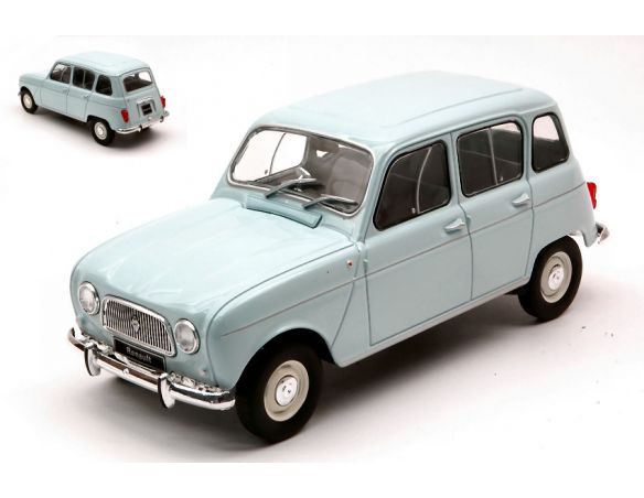 WHITEBOX WB124041 RENAULT 4L LIGHT BLUE 1:24 Modellino