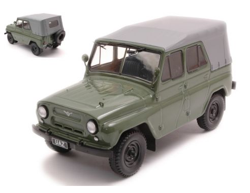 WHITEBOX WB124042 UAZ469 GREEN 1:24 Modellino