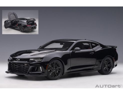 AUTOART AA71207 CHEVROLET CAMARO ZL1 2017 BLACK 1:18 Modellino