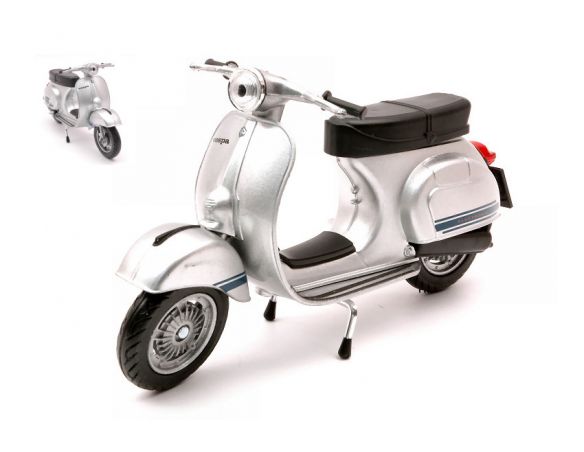 NEW RAY NY57853S VESPA ET3 PRIMAVERA 1976 SILVER 1:12 Modellino