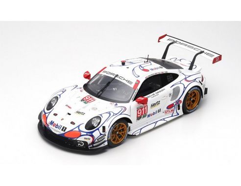 SPARK MODEL S12015 PORSCHE 911 RSR N.911 WINNER GTLM CLASS PETIT LE MANS 2018 PILET-TANDY-M Modellino