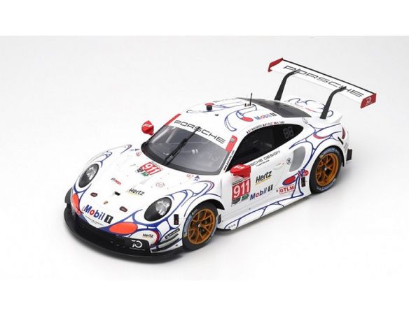 SPARK MODEL S12015 PORSCHE 911 RSR N.911 WINNER GTLM CLASS PETIT LE MANS 2018 PILET-TANDY-M Modellino