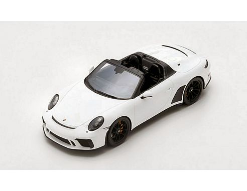 SPARK MODEL S18466 PORSCHE 911 SPEEDSTER 2019 WHITE 1:18 Modellino