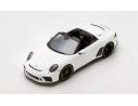 SPARK MODEL S18466 PORSCHE 911 SPEEDSTER 2019 WHITE 1:18 Modellino