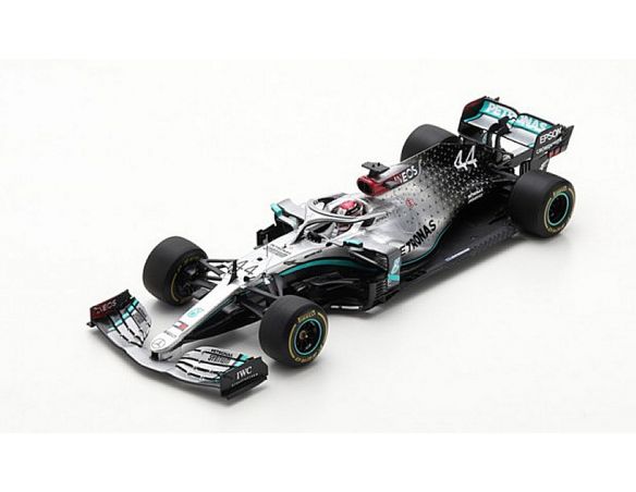 SPARK MODEL S18473 MERCEDES F1 W11 LEWIS HAMILTON 2020 N.44 BARCELONA TEST 1:18 Modellino