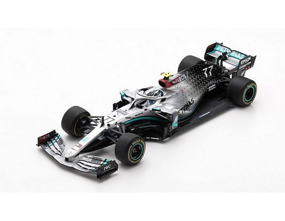SPARK MODEL S18474 MERCEDES F1 W11 VALTTERI BOTTAS 2020 N.77 BARCELONA TEST 1:18 Modellino