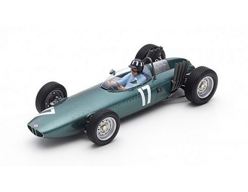 SPARK MODEL S18500 BRM P57 GRAHAM HILL 1962 N.17 WINNER DUTCH GP 1:18 Modellino
