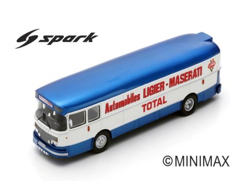 SPARK MODEL S2698 TRANSPORTER LIGIER F1 1974 1:43 Modellino
