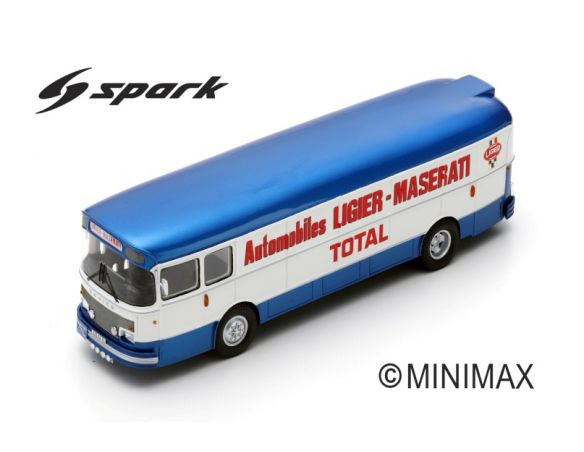 SPARK MODEL S2698 TRANSPORTER LIGIER F1 1974 1:43 Modellino