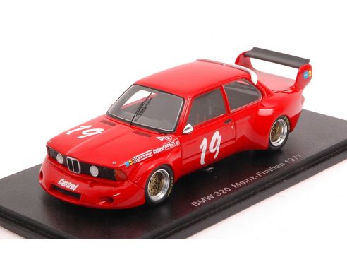 SPARK MODEL S8002 BMW 320 N.19 DRM MAINZ-FINTHEN 1977 KARL-HEINZ-BECKER 1:43 Modellino