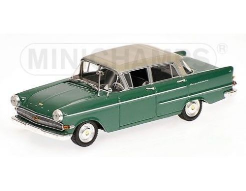 Minichamps PM430040007 OPEL KAPITAN 1959 GREEN/GREY 1:43 Modellino