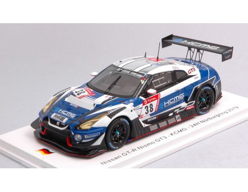 SPARK MODEL SG560 NISSAN GT-R N.38 24 H NURBURGR.2019 WLAZIK-MENZEL-OLIVEIRA-BURDON 1:43 Modellino