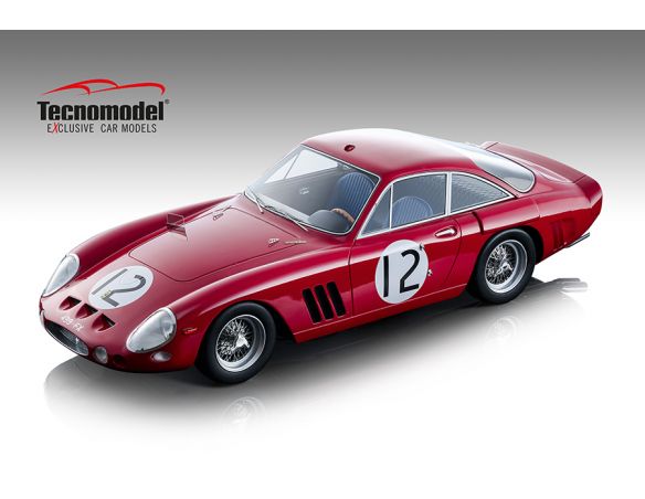 TECNOMODEL TMD1890B FERRARI 330 LMB N.12 5th LM 1963 J.SEARS-M.SALMON 1:18 Modellino