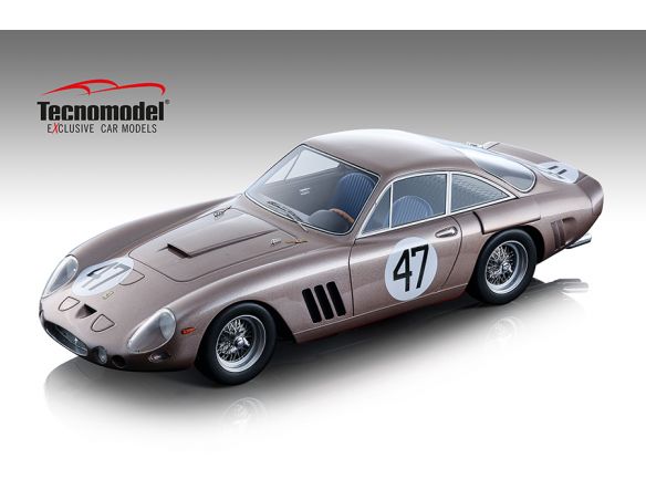 TECNOMODEL TMD1890D FERRARI 330 LMB N.47 3rd 500 KM BRIDGEHAMPTON 1963 D.GURNEY 1:18 Modellino