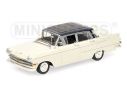 Minichamps PM430040008 OPEL KAPITAN 1959 WHITE/BLUE 1:43 Modellino