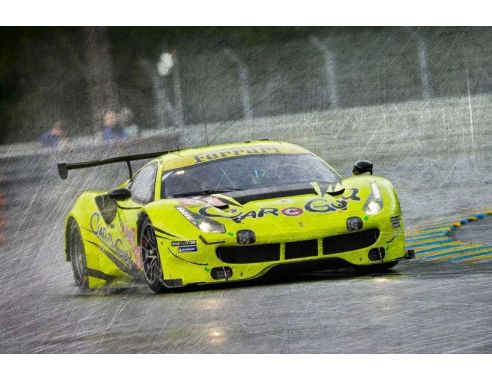 LOOKSMART LSLM095 FERRARI 488 GTE CAR GUY N.57 LM 2019 COZZOLINO-LEDOGAR-KIMURA 1:43 Modellino