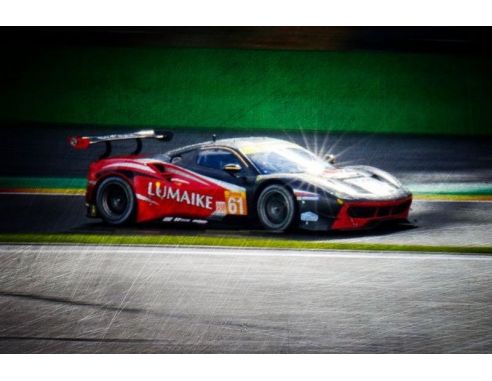 LOOKSMART LSLM097 FERRARI 488 GTE CLEARW.RACING N.61 LM 2019 GRIFFIN-CRESSONI-COMPANC 1:43 Modellino