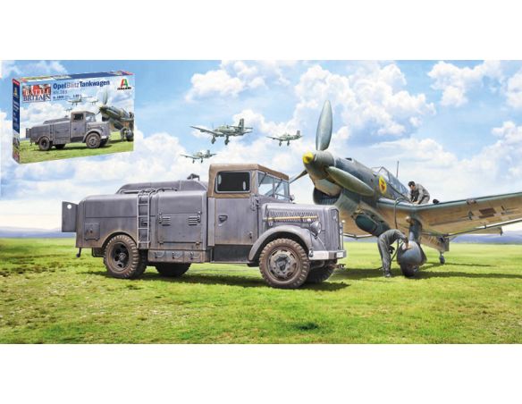 ITALERI IT2808 OPEL BLITZ TANKWAGEN KFZ.385 BATTLE OF BRITAIN 80th ANN.KIT 1:48 Modellino