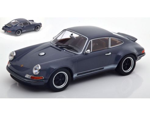KK SCALE KKDC180442 SINGER 911 COUPE DARK BLUE 1:18 Modellino