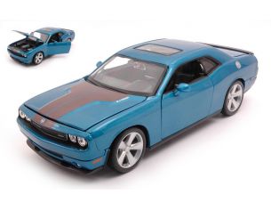 MAISTO MI31280B DODGE CHALLENGER SRT8 2008 BLUE 1:24 Modellino