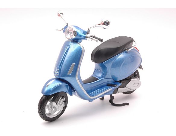 MAISTO MI32721B VESPA PRIMAVERA 150 BLUE 1:12 Modellino