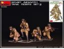 MINIART MIN35310 SOVIET INFANTRY TANK RIDERS SET 2 KIT 1:35 Modellino