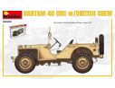 MINIART MIN35324 BANTAM 40 BRC W/BRITISH CREW KIT 1:35 Modellino