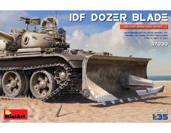 MINIART MIN37030 IDF DOZER BLADE KIT 1:35 Modellino