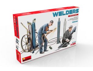 MINIART MIN38039 WELDERS (SALDATORI) KIT 1:35 Modellino