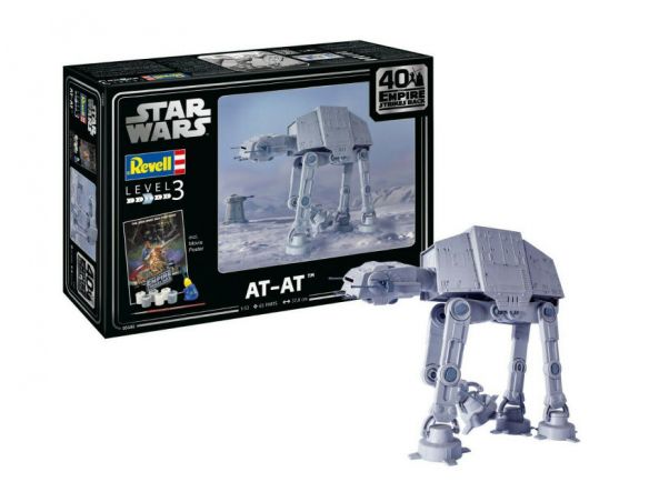 REVELL RV05680 GIFT SET AT-AT 40th ANNIVERSARY KIT 1:53 Modellino